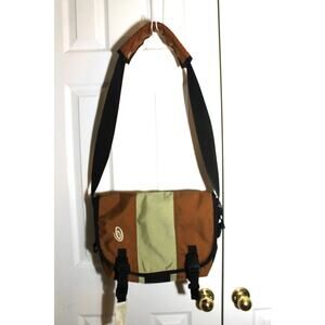 Timbuk2 Brown and Green Classic Messenger Bag
